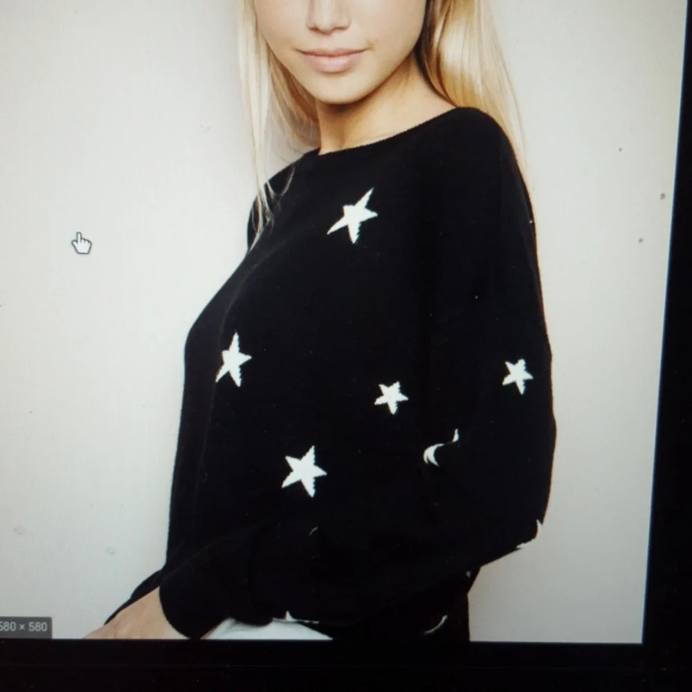 Brandy Melville Alanis Star Sweater, OS - Picture 6 of 9